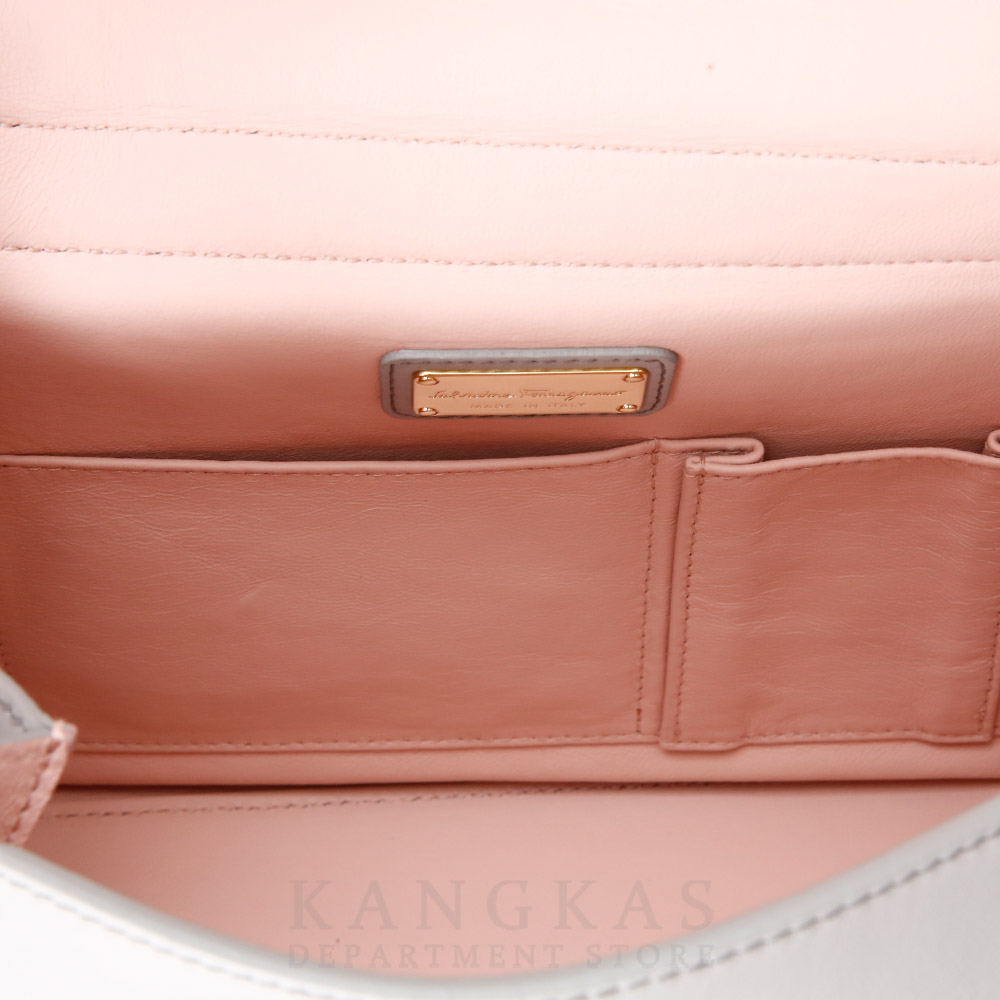 FERRAGAMO(USED)페레가모 간치니 탑핸들 플랩백